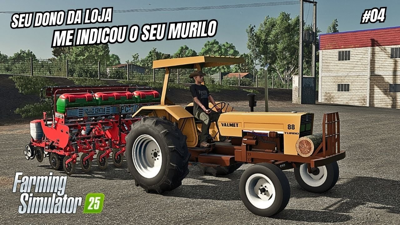 Comprei um Valmet e uma Planti Center do seu Murilo | Herança do Vô | Farming Simulator 25 | Ep 04