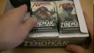 MTG Battle For Zendikar Booster Box Opening #1 (Part 2/3)