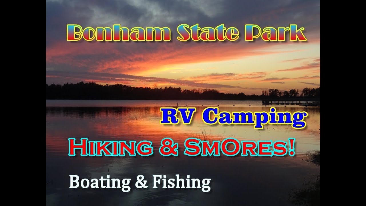 Bonham State Park Bonham, Texas RV Camping And Relaxing By The Lake