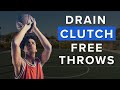 How to Make Free Throws Under Pressure, a Mental Guide