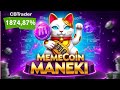 🐱 MemeCoin Maneki – O Gato da Sorte que Pode te Levar à Lua!