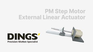 PM Step Motor External Linear Actuator_Changzhou DINGS'