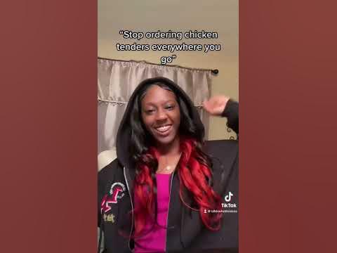 When somebody tell me stop ordering chicken tenders #trending #viral #