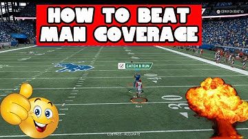 HOW TO BEAT MAN COVERAGE IN MADDEN 20 -EASY TIPS AND TRICKS TO WIN GAMES!!!