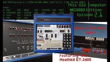 This Old Computer: Heathkit ET-3400 Microprocessor Trainer Episode 2, Baby