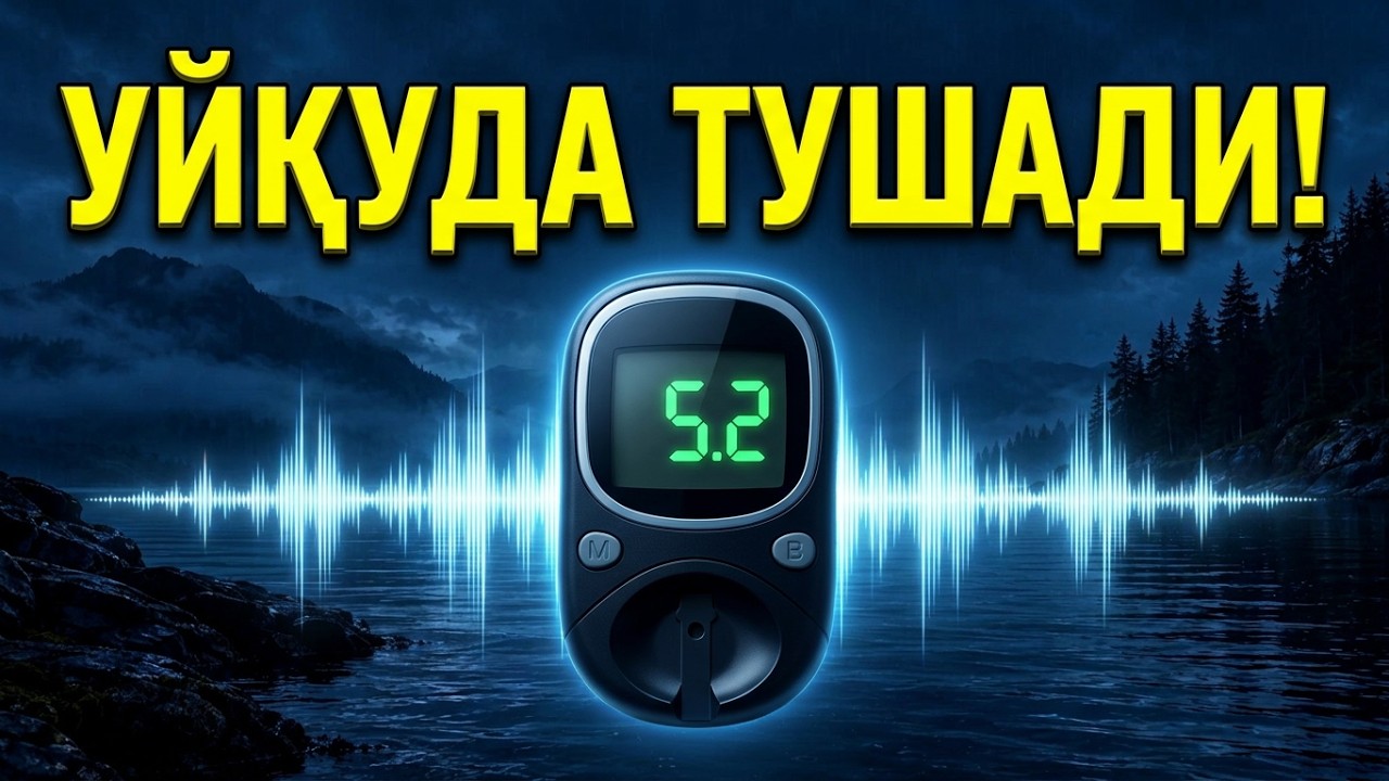 Диабетни Уйқуда Даволаш! Қондаги Қандни Тушурувчи Махсус Частота!