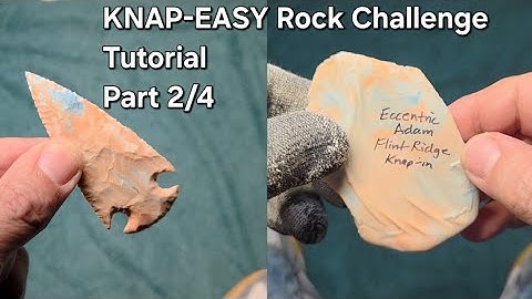 2234 - Deel 2/4 - Knap-Easy Rock Challenge #flintknapping