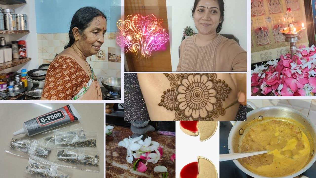 FRIDAY POOJA ROUTINE VLOG🎊 | Divine full work😍 | மாமியார் சமையல் | Unplanned | 