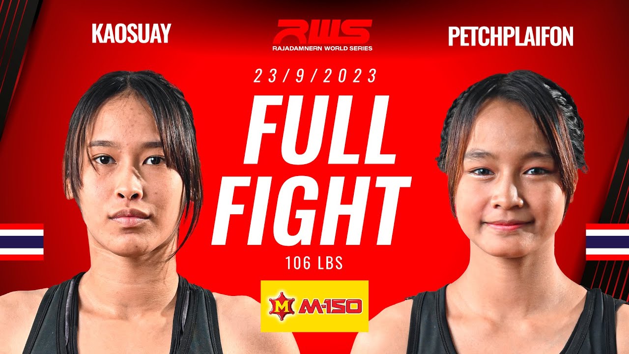 Kaosuay Por.Kobkua vs Petchplaifon Wor.Wiwattananon