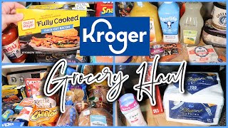 1-WEEK KROGER GROCERY HAUL | Meal Plan \& Grocery Haul | APRIL 2024