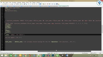 Day 40  PHP & PDO tutorial series Part II Voting System