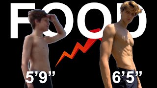 The Exact FOODS I Ate To GROW TALLER | Austin Wayne