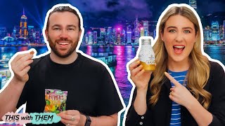 *FIRST TIME* EVER TRYING SNACKS FROM HONG KONG! 😲