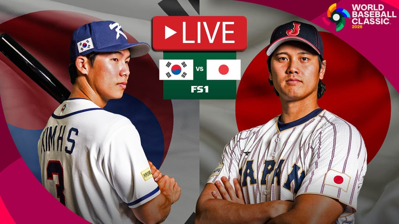 Live Stream 日本 vs 韓国 ライブ配信 | ワールド・ベースボール・クラシック 今日のライブ