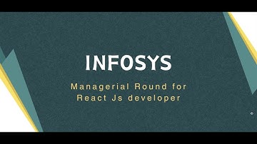 Managerial Round Interview Questions | Infosys | 3+ Years