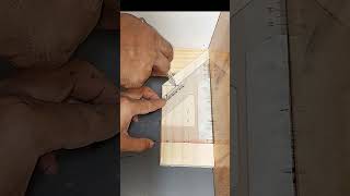 The Cleanest joint for mismatched wood #woodworking #ideas #woodscraft #diy #tips