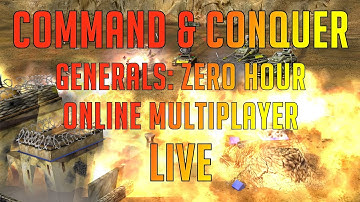 LIVE | 1v1 Pro Games | $50 1v1 Challenge vs Scuba | C&C Generals Zero Hour Online Multiplayer
