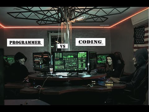 Coding Vs Programming || Coder Vs Programmer - YouTube