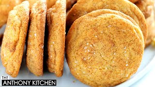 Thick and Chewy Snickerdoodle Cookies