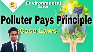 Polluter Pays Principle || Environmental Law || Polluter pays Principle with case laws |BY DA Nandan