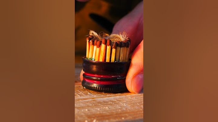 Brilliant idea: mini-burner for survival in the forest #bushcraft #lifehacks #survival #camping