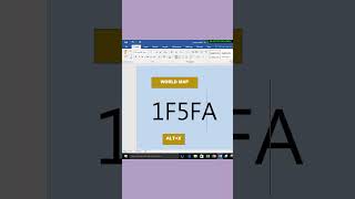 Draw a World Map in MS Word Using Just a Keyboard Shortcut – You Won’t Believe How Easy It Is