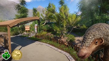 Building a REALISTIC Chinese Pangolin Habitat | Planet Zoo