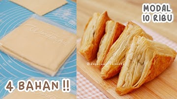 Thumbnail of Cocok untuk Pemula!! Adonan Puff Pastry Hanya 4 BAHAN!! Tanpa Kulkas!