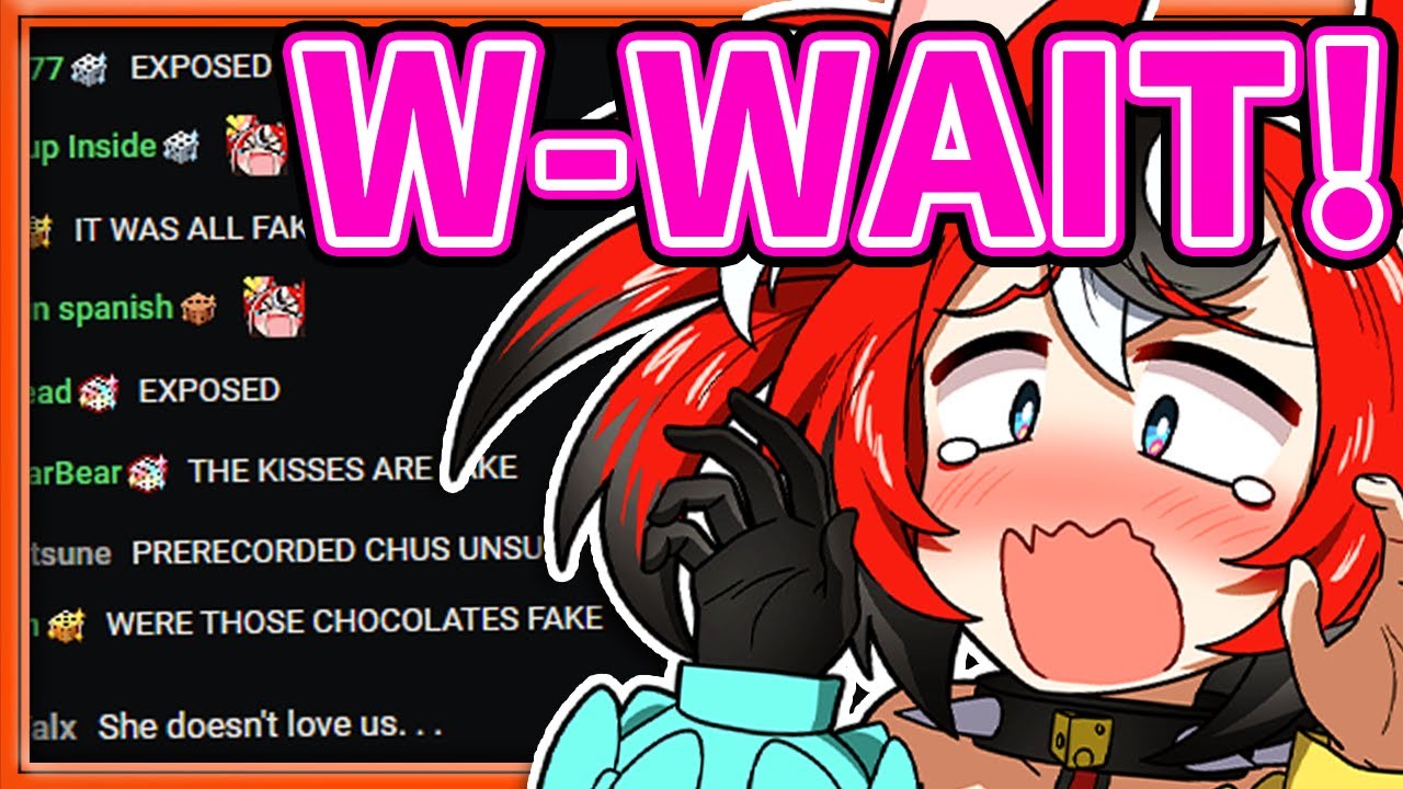 Bae Accidentally Exposed Herself for Faking Her Kisses This Whole Time 【Hakos Baelz / HololiveEN】