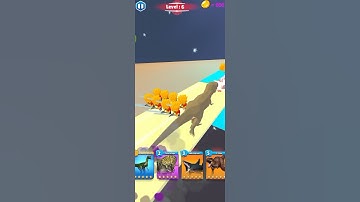 Dino Transform: Run Race 3D #shoorts