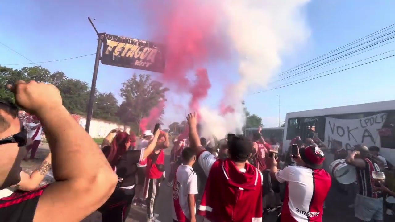 Donde juegue river vamos a estar!!