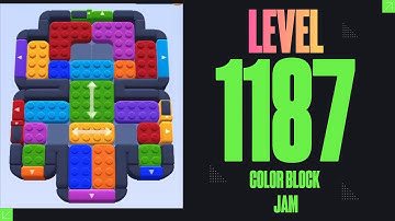 Color Block Jam Level 1187 – Full Solution, How to Pass & Pro Tips