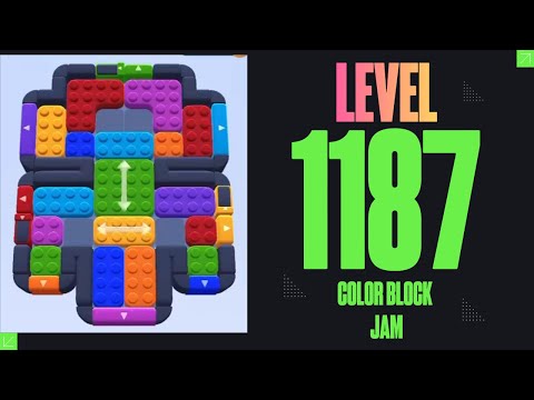 Color Block Jam Level 1187 – Full Solution, How to Pass & Pro Tips