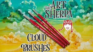 Silver Brush THE ART SHERPA Galaxy Brush Set Beginning Acrylic Paintbrush