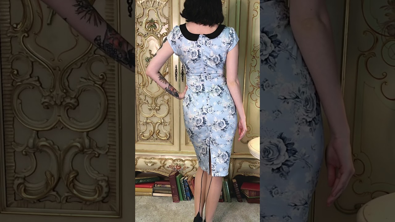 French Vacation Wiggle Dress – Kitten D'Amour