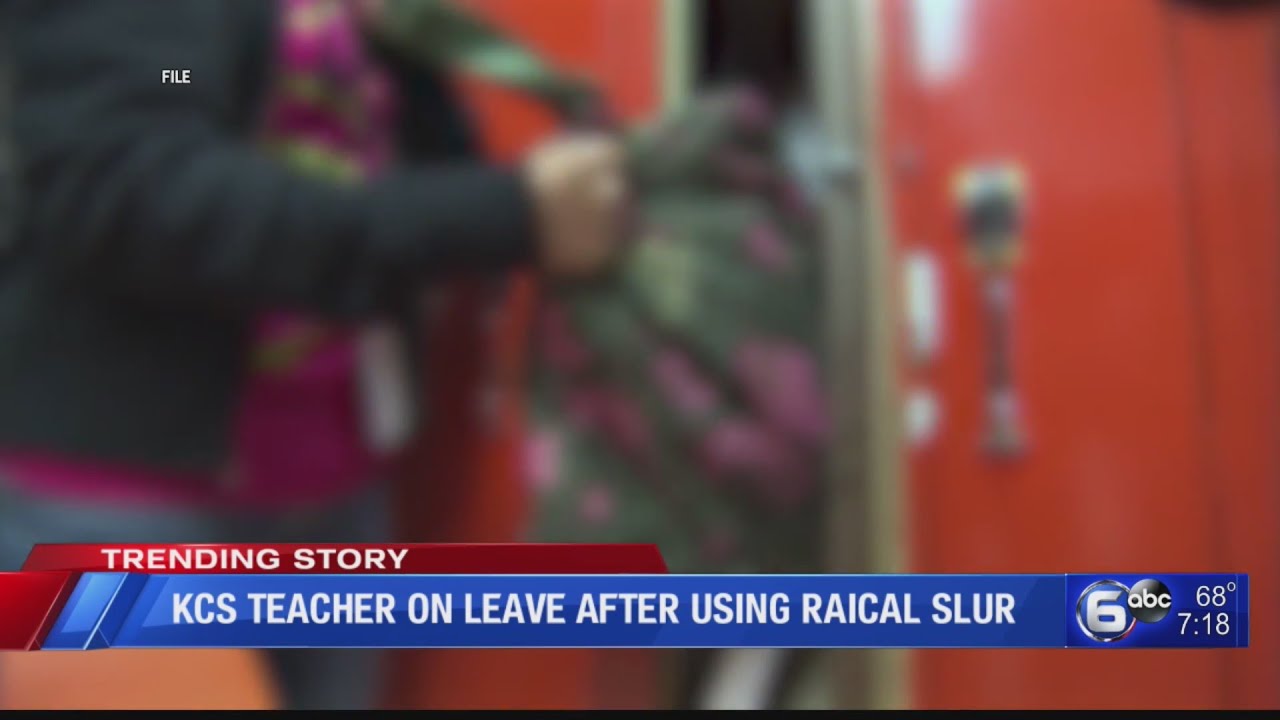 KCS teacher on leave after using racial slur - YouTube
