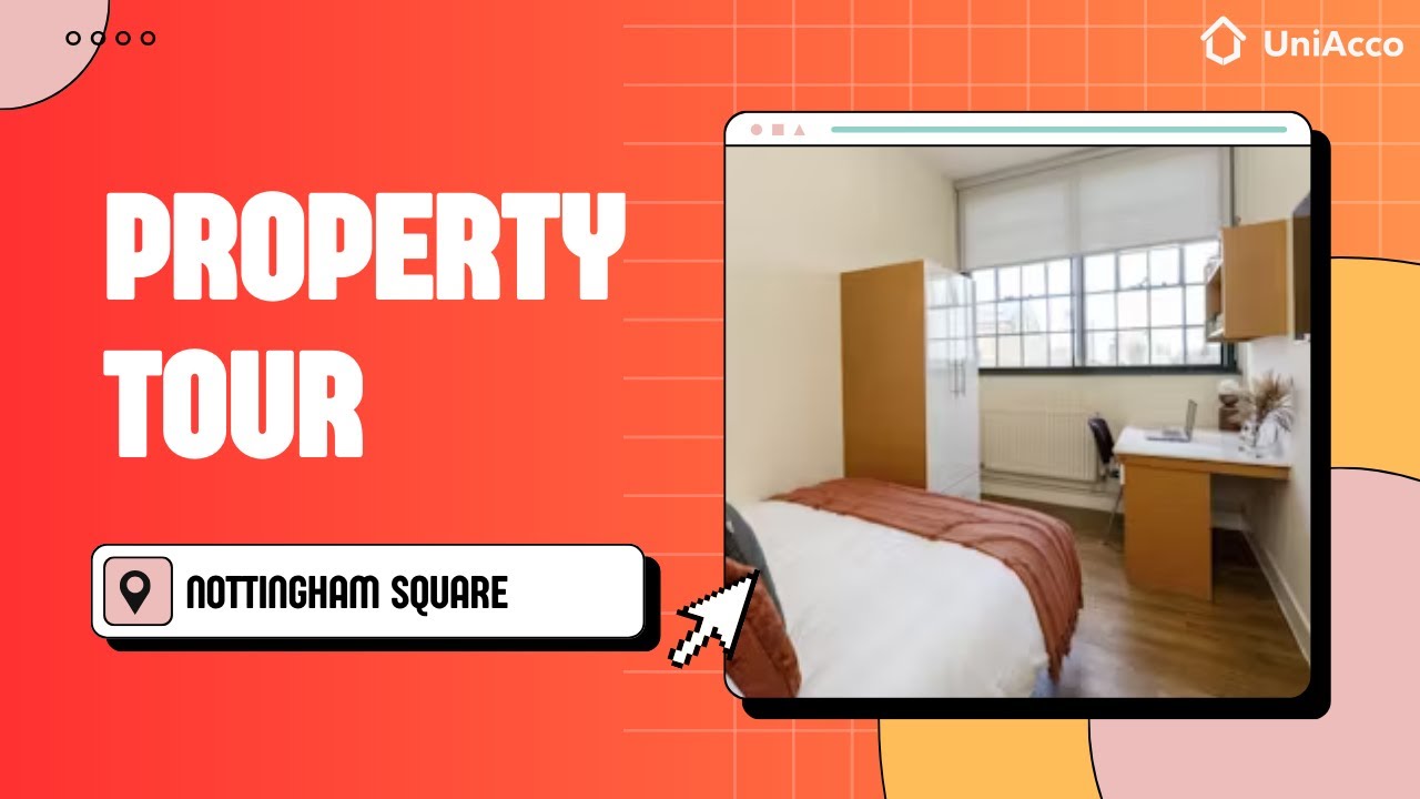 Nottingham Square Room Tour 🎓 | Modern Student Accommodation Near Nottingham Universities!