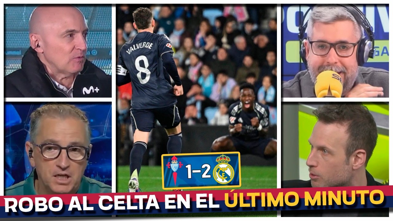 ROBO al Celta en el minuto 95 y la prensa ESTALLA