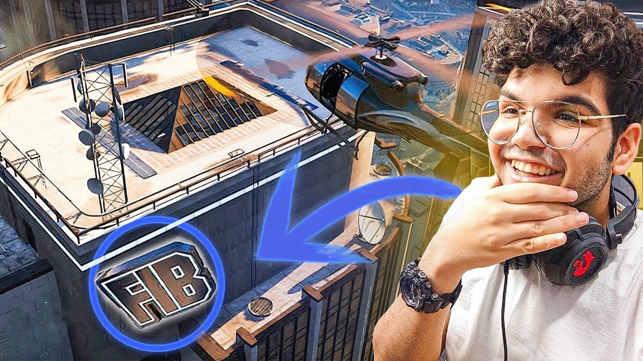 دخلت مبني ال FIB في قراند 5 😱| GTA V