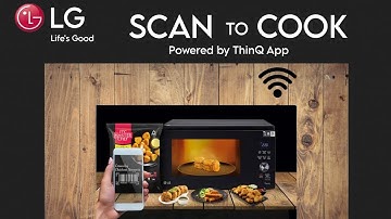 How to use Scan to Cook Menu in LG New wifi microwave.