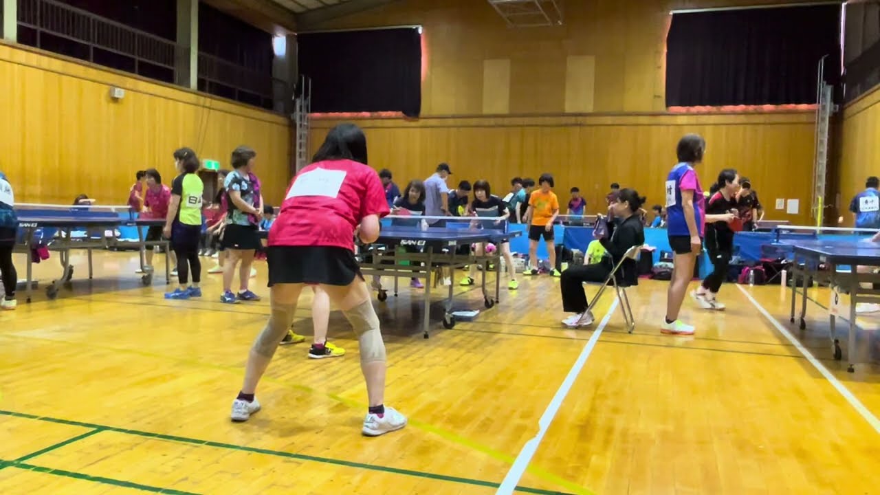 24回Esperanzaダブルス大会　女子複Aクラス　優勝決定戦（内田　和子・早川　涼子vs辻川　美代子・廣瀬　あい子戦）