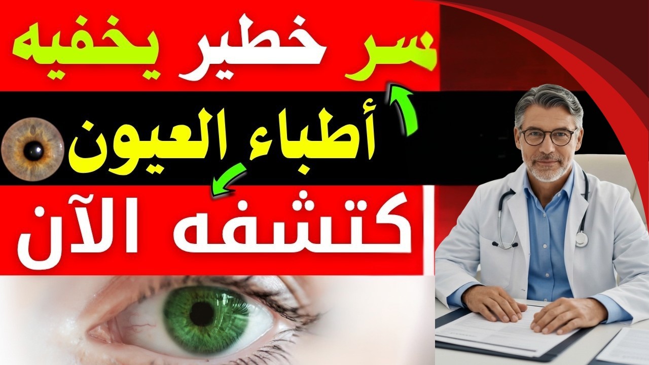 وداعًا لضعف النظر! دكتورة تكشف طعامًا طبيعيًا وتمرينًا فعالًا يعيدان لك قوة البصر ويحميان عينيك 👁️✔