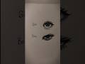how to draw boy's and girl's eyes✨#drawing #sketch #arte #pencildrawing #tutorial #howtodraw