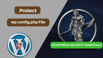 Protect wp-config.php File Via .htaccess (Video #16) Wordpress Security.