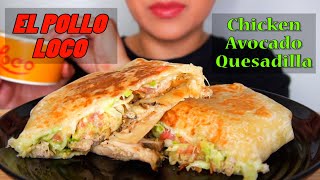 ASMR NO TALKING! 🥙CHICKEN AVOCADO QUESADILLA | 🍗EL POLLO LOCO 🍗 | REAL EATING SOUNDS screenshot 2