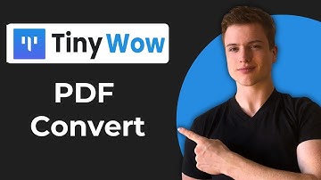 How To Convert From PDF To Word In TinyWow (2025 Guide)