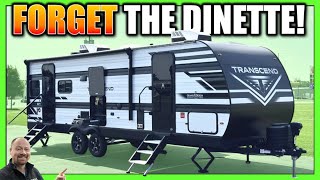 If you hate RV Dinettes - You'll LOVE THIS! 2026 Transcend 245RLT ½ Ton Couple's Travel Trailer