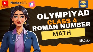 class 4 olympiad workbook Roman number ||  OLYMPIAD || MATH CLASS 4 || #math #class4 #olympiad