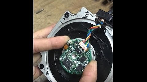 How to replace encoder servo motor for yaskawa