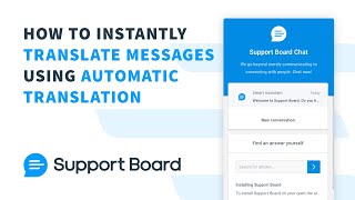 How to use automatic translations